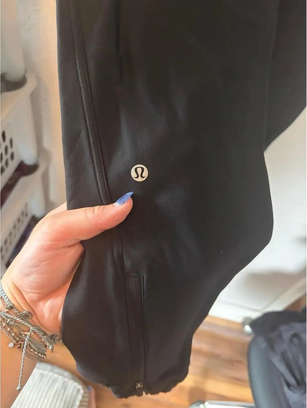 Lululemon Adapted State High-Rise Tech Fleece Jogger 27in inseam Black size 6.